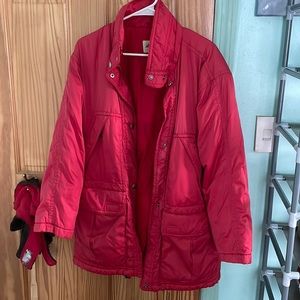 Eddie Bauer Red Vintage Jacket